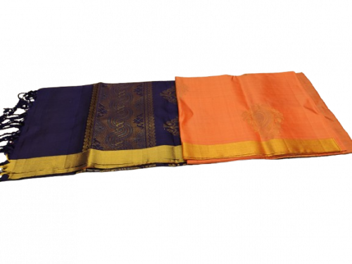 SOFT SILK SAREE WITH BLOUSE